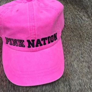 PINK Victoria's Secret Accessories - Pink Nation VS Cap PINK Victoria's Secret Accessories - Pink Nation VS Cap